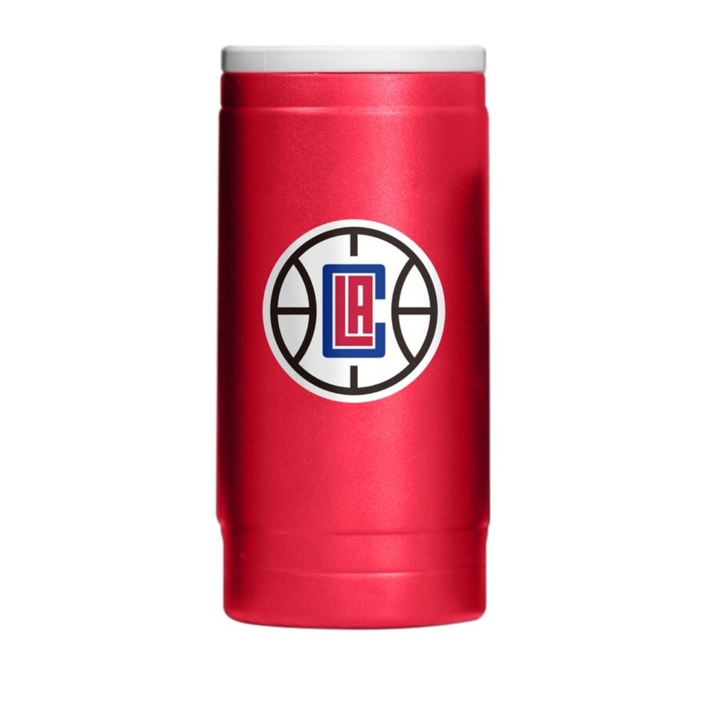 LA Clippers 12oz. Flipside Powdercoat Slim Can Cooler